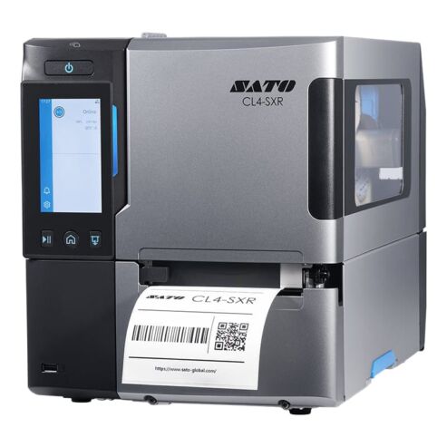 SATO CL4-SXR TT609 Thermal Printer with WLAN/BT, Linerless Cutter