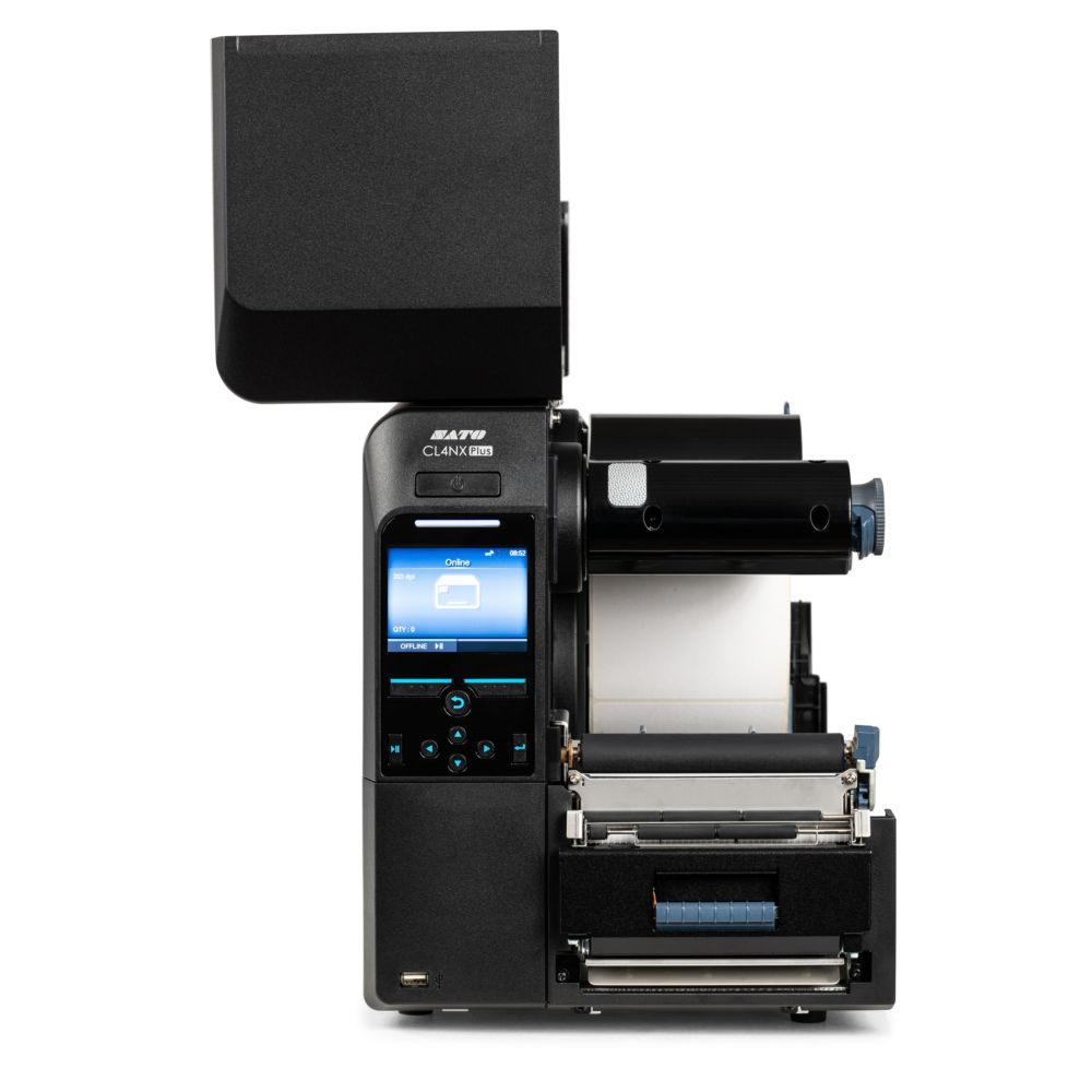 Thermal Printer SATO CL4NX Plus, 203 dpi, RTC, Dispenser & Rewinder