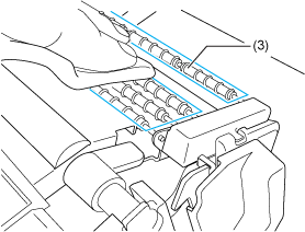 Cleaning the spare parts in the CLNX Plus Printer