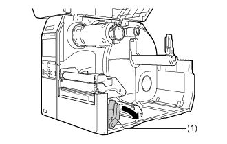 Cleaning the spare parts in the CLNX Plus Printer
