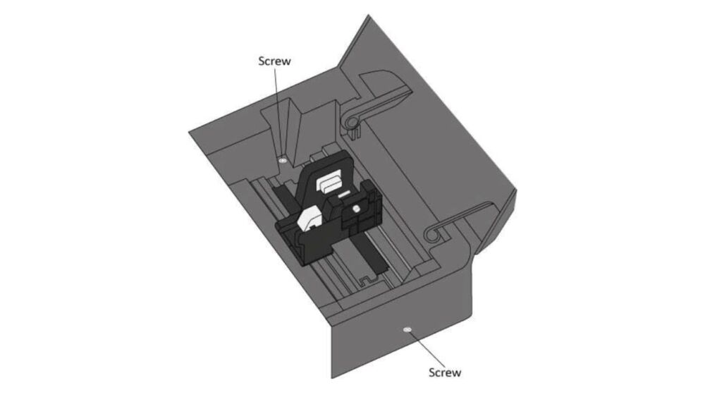 Installing a cutter in the WS4-TT printer