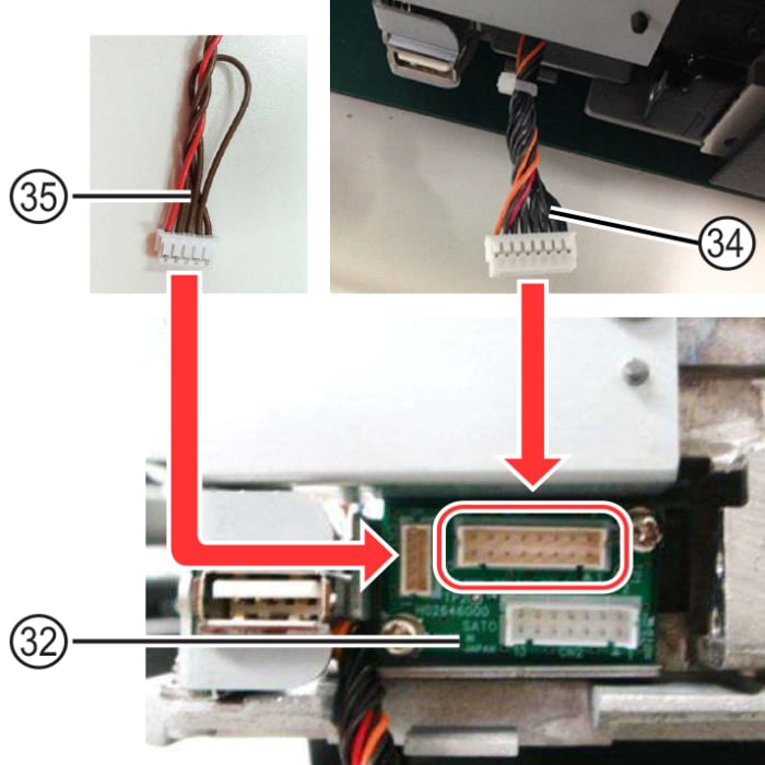 Installing a dispenser unit in the CL4NX Plus printer