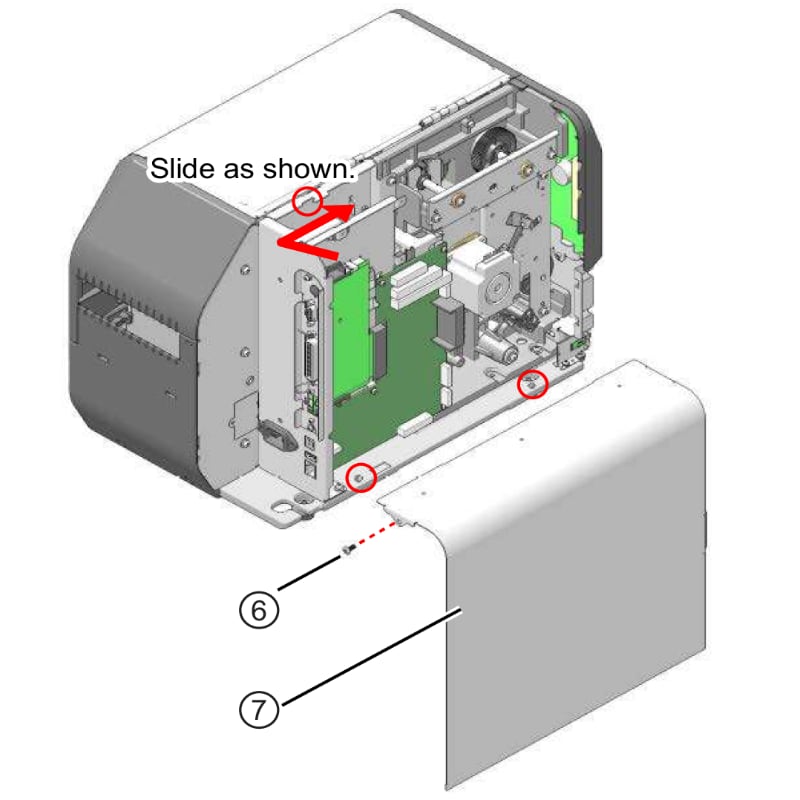 ルトページ How to Install a Dispenser in the CL4NX Plus Printer