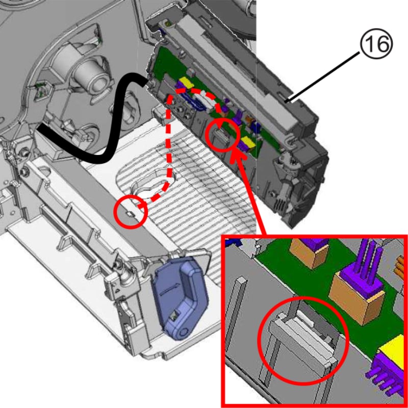 Installing a UHF RFID kit in the CLNX Plus printer