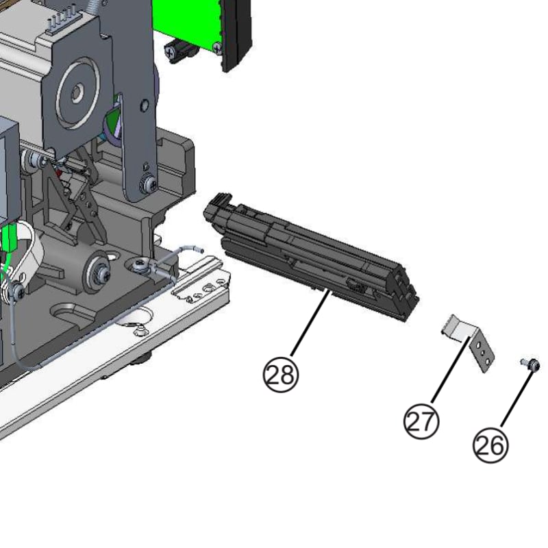 Installing a UHF RFID kit in the CLNX Plus printer