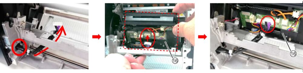 Installing a UHF RFID kit in the CLNX Plus printer