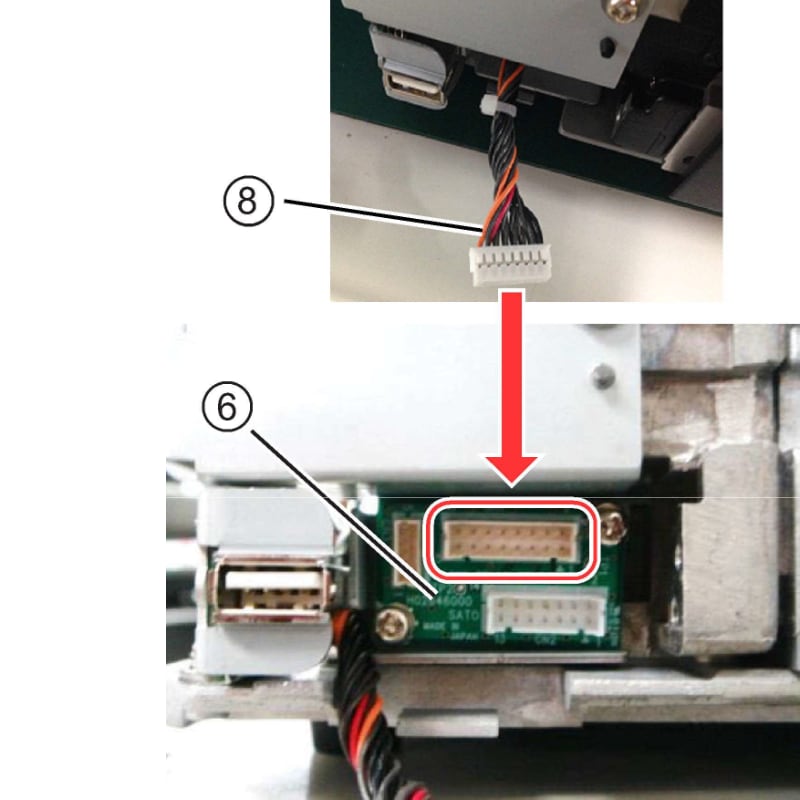 Installing a cutter in the CLNX Plus Printer