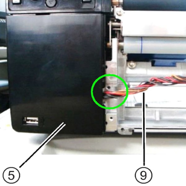 Installing a cutter in the CLNX Plus Printer