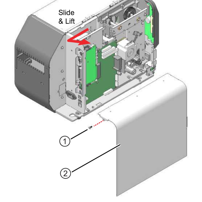 How to Install the RTC Kit in the CL4NX Plus / CL6NX Plus Printer