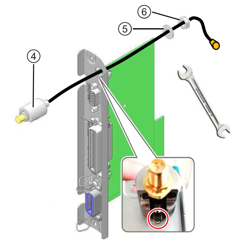 Installing a wireless LAN kit in the CLNX Plus Printer