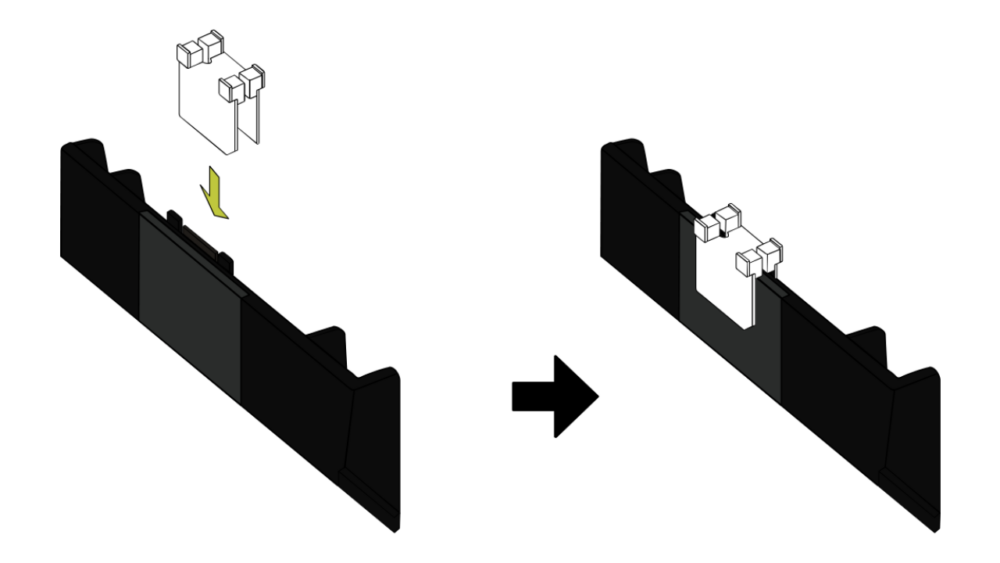 Installing a wireless LAN module in the WS4-DT printer